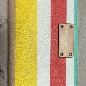 Kate Spade Multicolor Striped Wallet